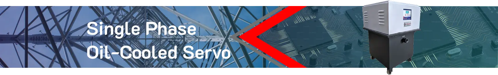 Single Phase Oil Cooled Servo Voltage Stabilizer