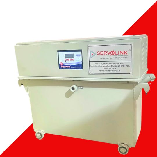 50 KVA Three Phase Oil Cooled Servo Stabilizer